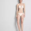 3D květinové bikiny s vázáním na bocích