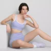 Dvouvrstvý sportovní crop top