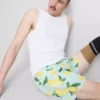 Kraťasy s citronovým potiskem
