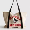Plátěná taška Disney Mickey a přátelé XL s grafickým potiskem