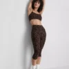Sportovní legíny Capri s leopardím vzorem