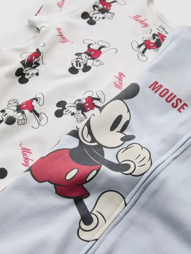 0–24 měsíců | 2 ks dupaček s Mickey Mousem od Disneyho