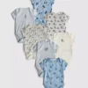 0–36 měsíců | 7 ks body s kraťasy s motivem Mickey Mouse od Disneyho