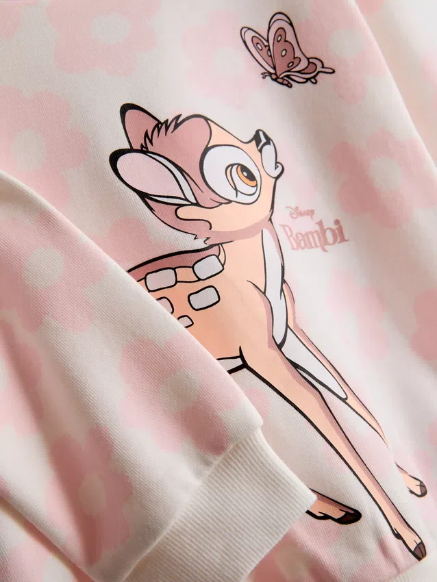 0–36 měsíců | mikina s motivem postavičky Bambi od Disneyho
