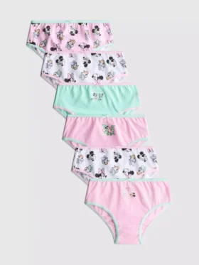 1,5–10 let | 6 ks kalhotek s motivy Minnie Mouse od Disneyho