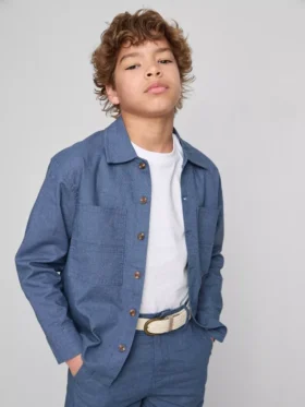 1,5–12 let | Overshirt z lněné směsi od The Edit