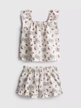 1,5–8 let | Souprava blůzky a kraťasů Hello Kitty