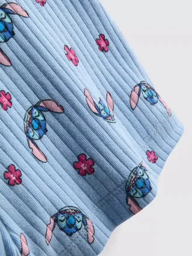 1,5–9 let | Disneyho Stitch – žebrované dupačky