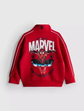 1,5–9 let | Mikina Marvel Spider-Man se zipem a stojáčkem