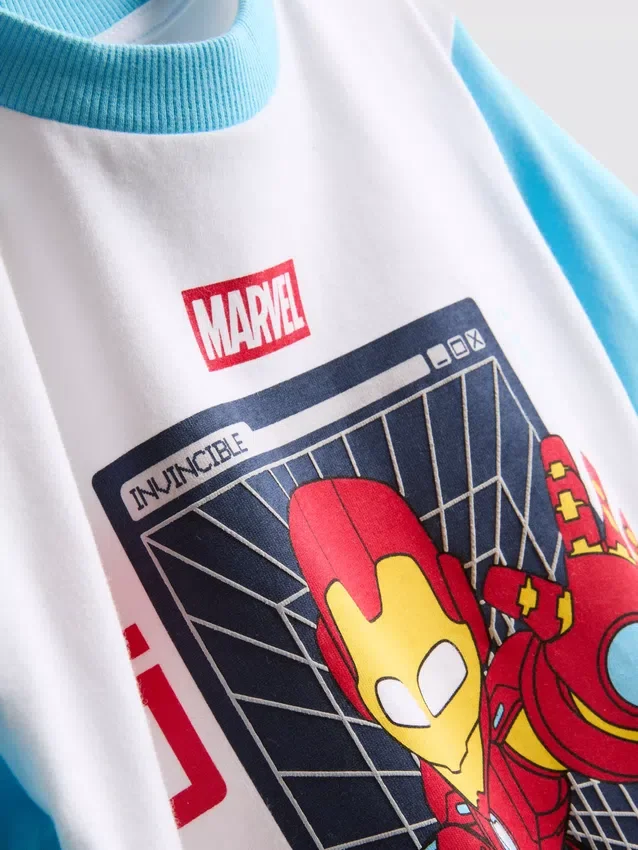 1–9 let | Souprava košile a kraťasů Marvel Iron Man