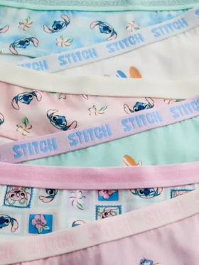 2–15 let | 6 ks kalhotek typu hipster s motivem Stitche od Disneyho