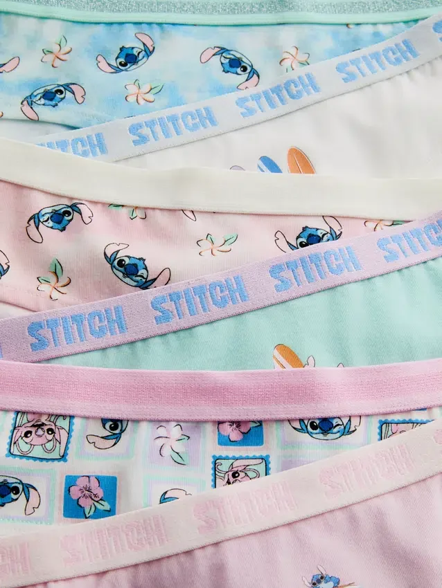 2–15 let | 6 ks kalhotek typu hipster s motivem Stitche od Disneyho