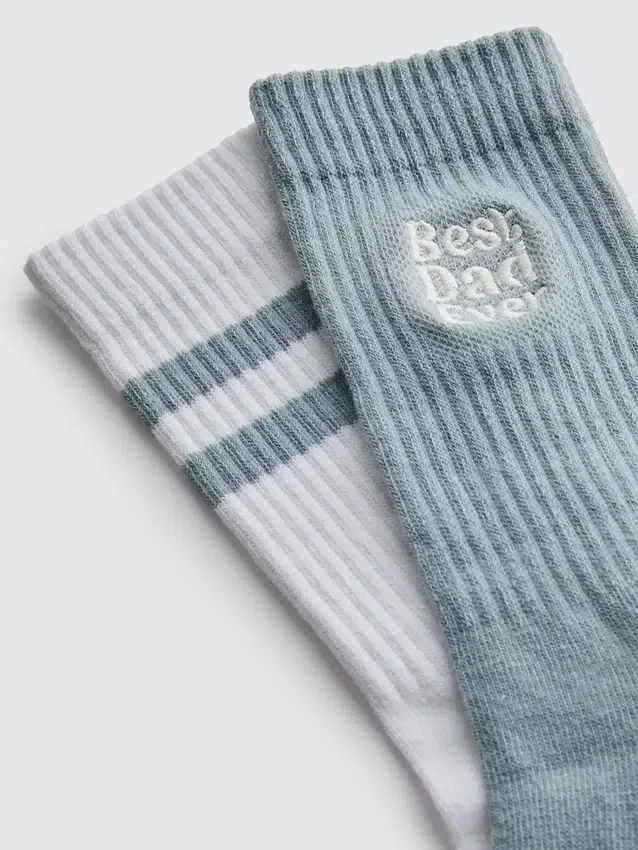 2pcs ponožky „Best Dad“