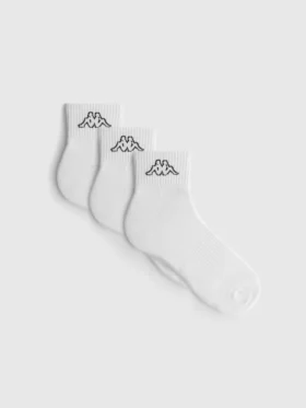 3-pack ponožek Kappa x Primark s čtvrtinovou výškou