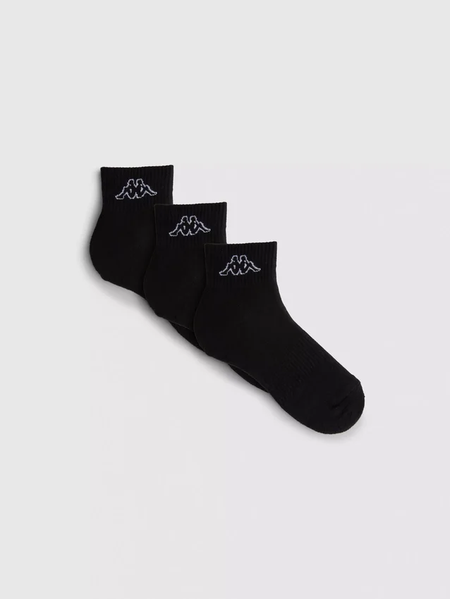3-pack ponožek Kappa x Primark s čtvrtinovou výškou