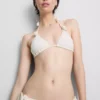3D květinové trojúhelníkové bikiny
