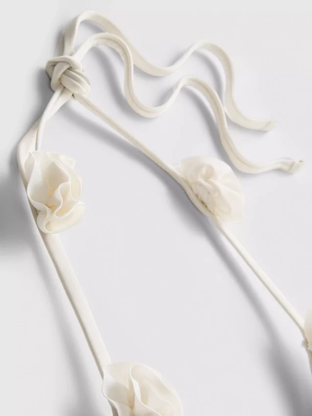 3D květinové trojúhelníkové bikiny