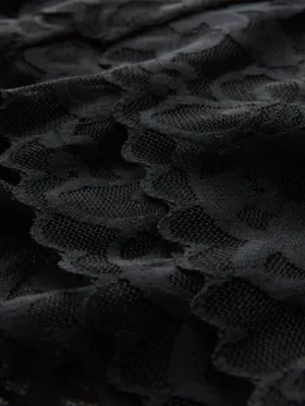 3ks krajkové tanga s bandeau střihem
