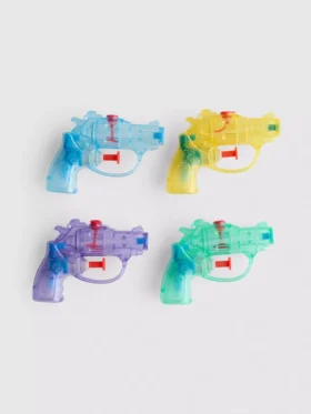 4 ks mini vodních pistolí