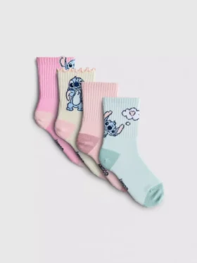 4-pack kotníkových ponožek s motivem Stitche od Disneyho