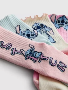 4-pack kotníkových ponožek s motivem Stitche od Disneyho