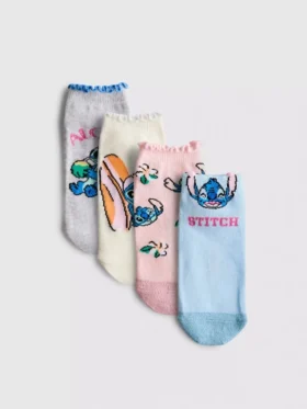 4-pack ponožky Disney Stitch v teniskách