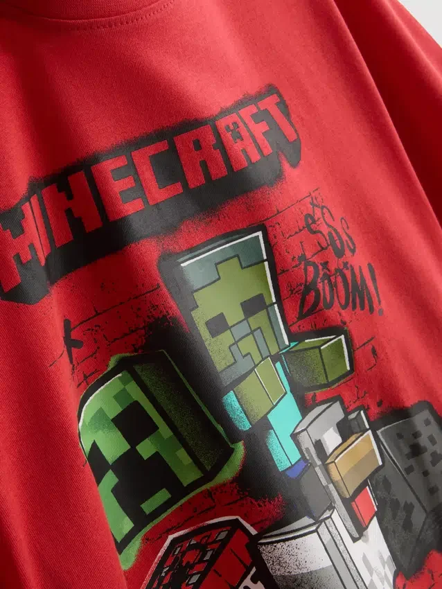5–15 let | košile s motivem Minecraft