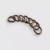 6ks gumiček do vlasů s leopardím vzorem