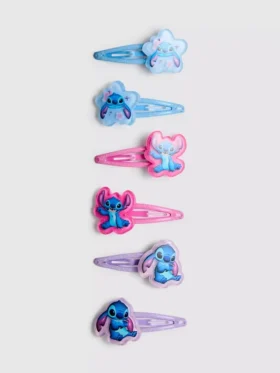 6ks sponek do vlasů s motivem Stitche od Disneyho