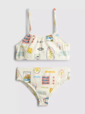 7–15 let | bikiny s potiskem pohlednice