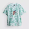 7–15 let | Košile s potiskem Sonic the Hedgehog v tie-dye stylu