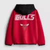 7–15 let | Mikina s kapucí a zipem NBA Chicago Bulls