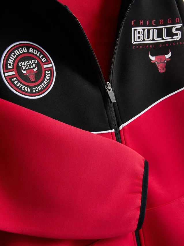 7–15 let | Mikina s kapucí a zipem NBA Chicago Bulls