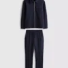 7–15 let | Souprava s žakárovou bundou na zip a tepláky