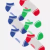7-pack ponožek s motivy dnů v týdnu v teniskách