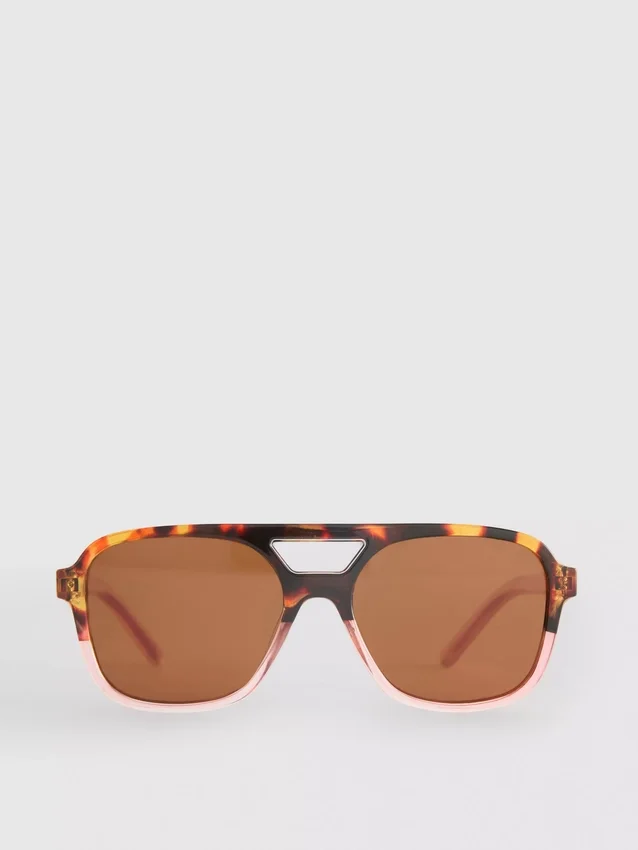 Akrylové sluneční brýle ve stylu aviator