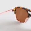 Akrylové sluneční brýle ve stylu aviator