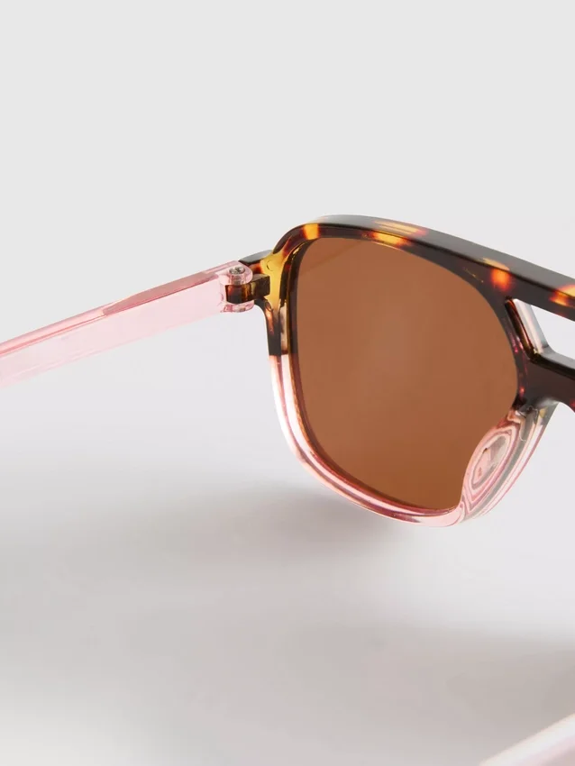 Akrylové sluneční brýle ve stylu aviator