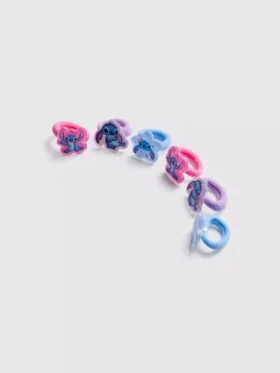 Balení 6 kusů gumiček do vlasů s motivem Stitche od Disneyho