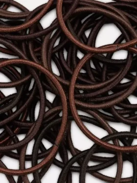Balení 60 kusů silných elastických gumiček do vlasů