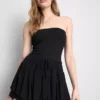 Bandeau top s vysokým podílem bavlny