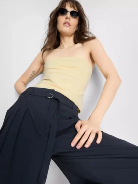 Bandeau top s vysokým podílem bavlny