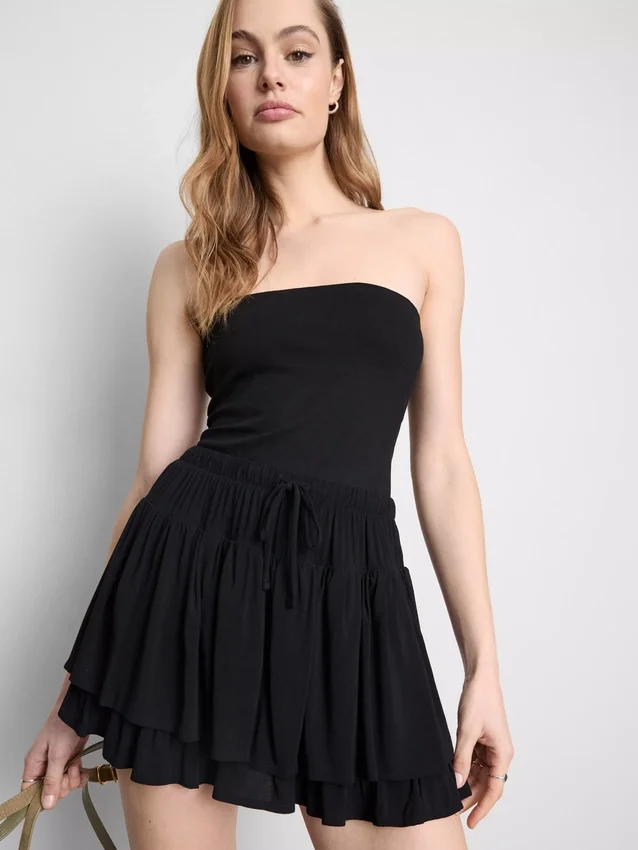 Bandeau top s vysokým podílem bavlny