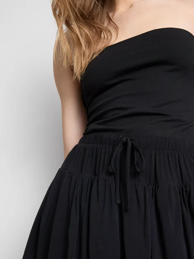Bandeau top s vysokým podílem bavlny