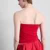 Bandeau top s vysokým podílem bavlny