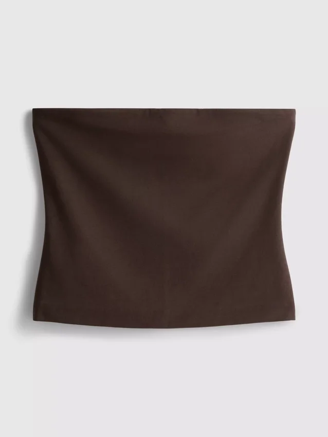 Bandeau top s vysokým podílem bavlny