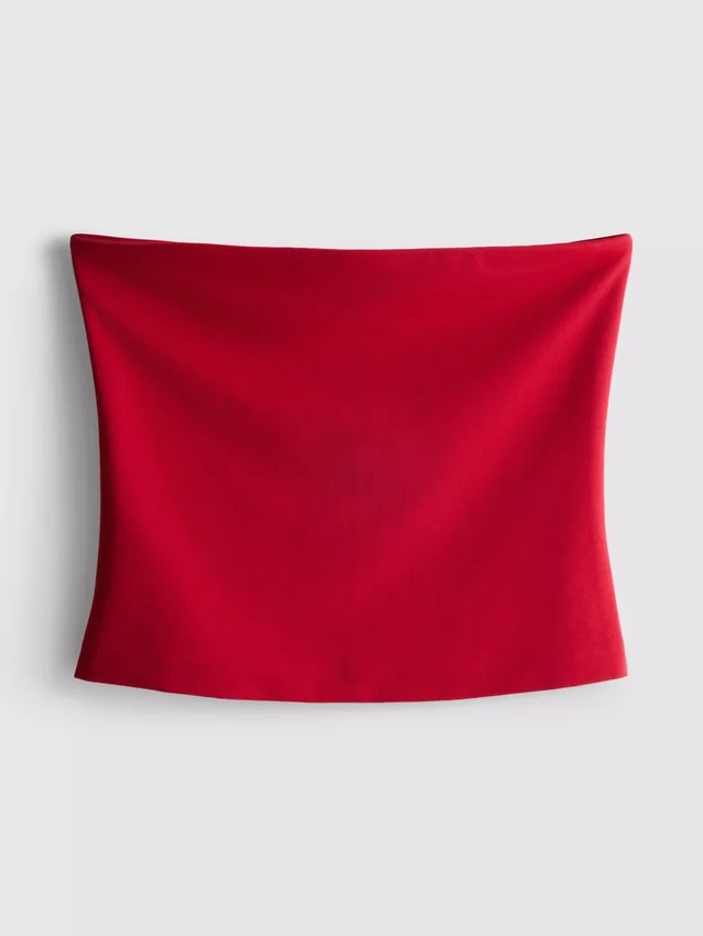 Bandeau top s vysokým podílem bavlny