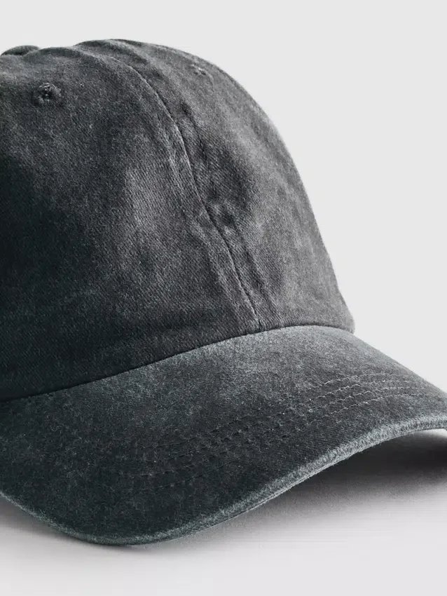 Baseballová čepice s kyselým praním