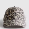 Baseballová čepice s leopardím potiskem