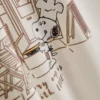 Bavlněná košile Peanuts Snoopy Cafe